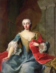 Katharina, Gräfin Harrach geb. Gräfin Bouqnoy, Ehefrau von Graf Karl Anton von Harrach, 18. Jahrhundert